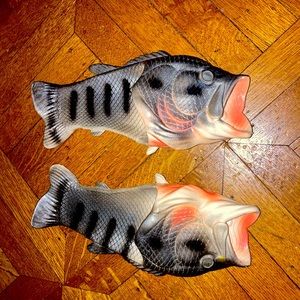 Fish rubber slides